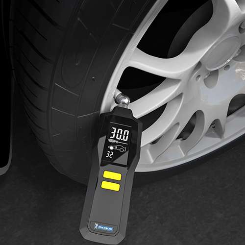 Michelin Programmable Digital Tyre Pressure Gauge